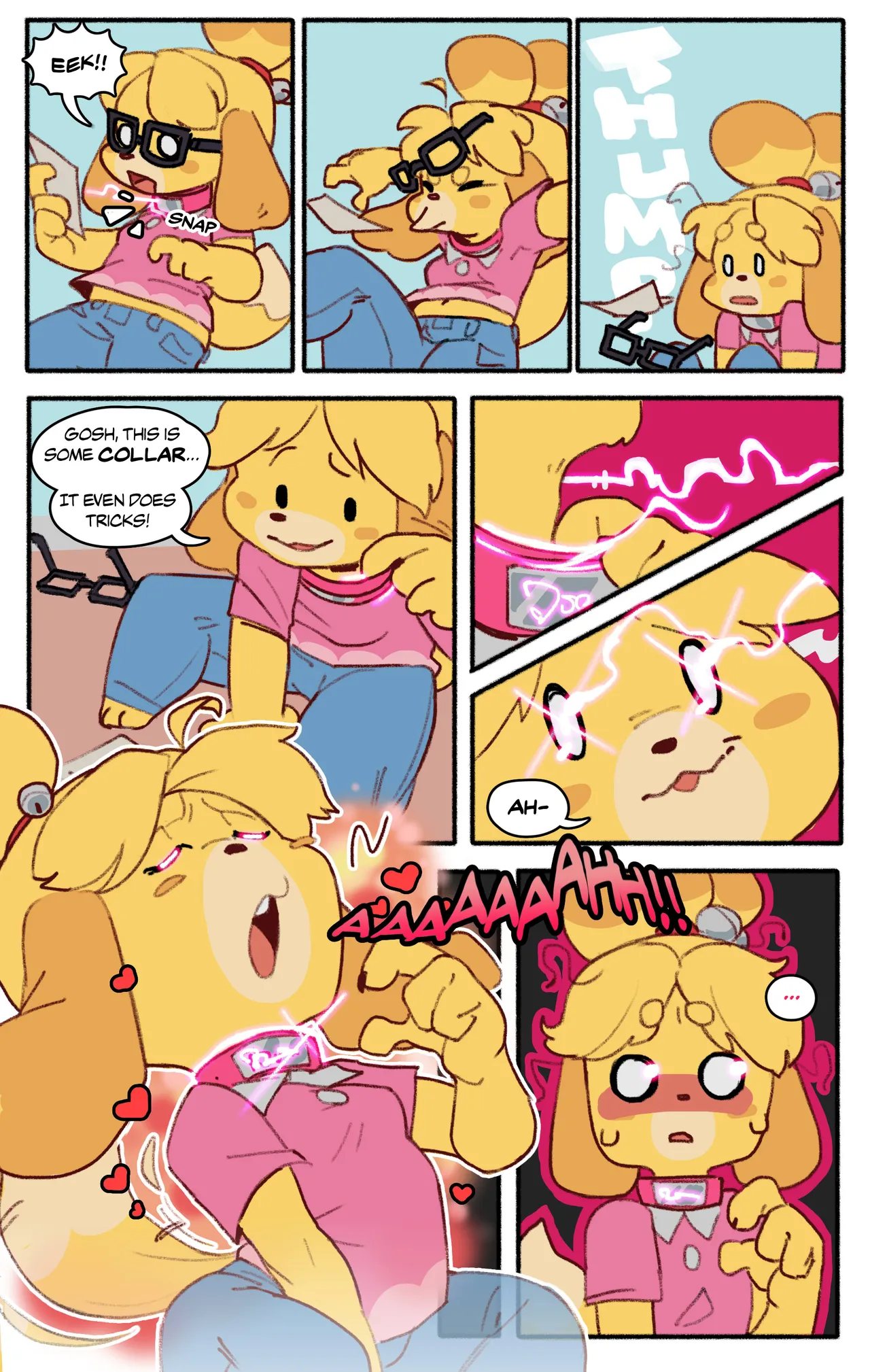 Knuxxy Isabelle's Gift page 9 full