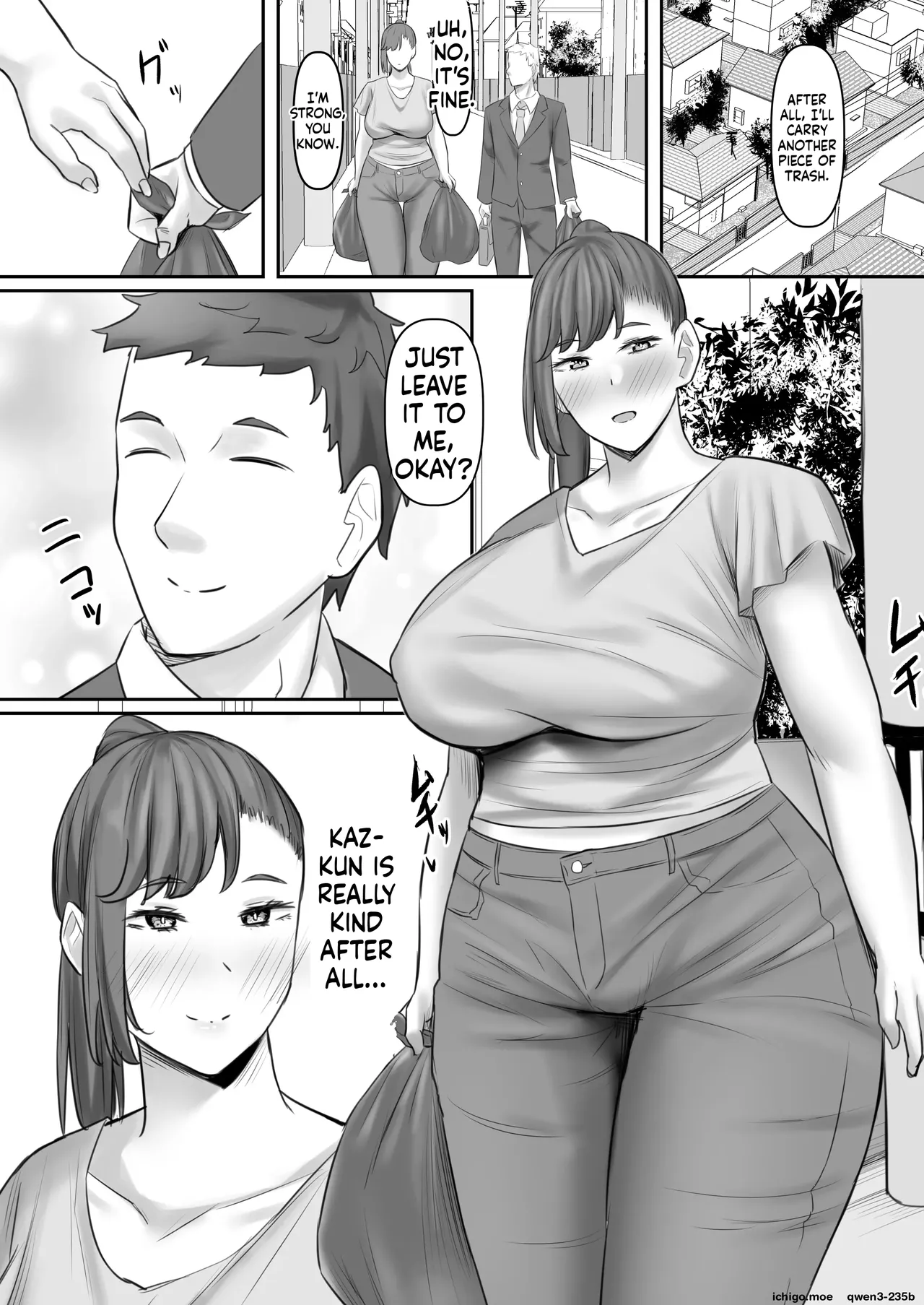 Choushin Hitozuma, Netorare “Mesu” ni Naru MTL page 3 full