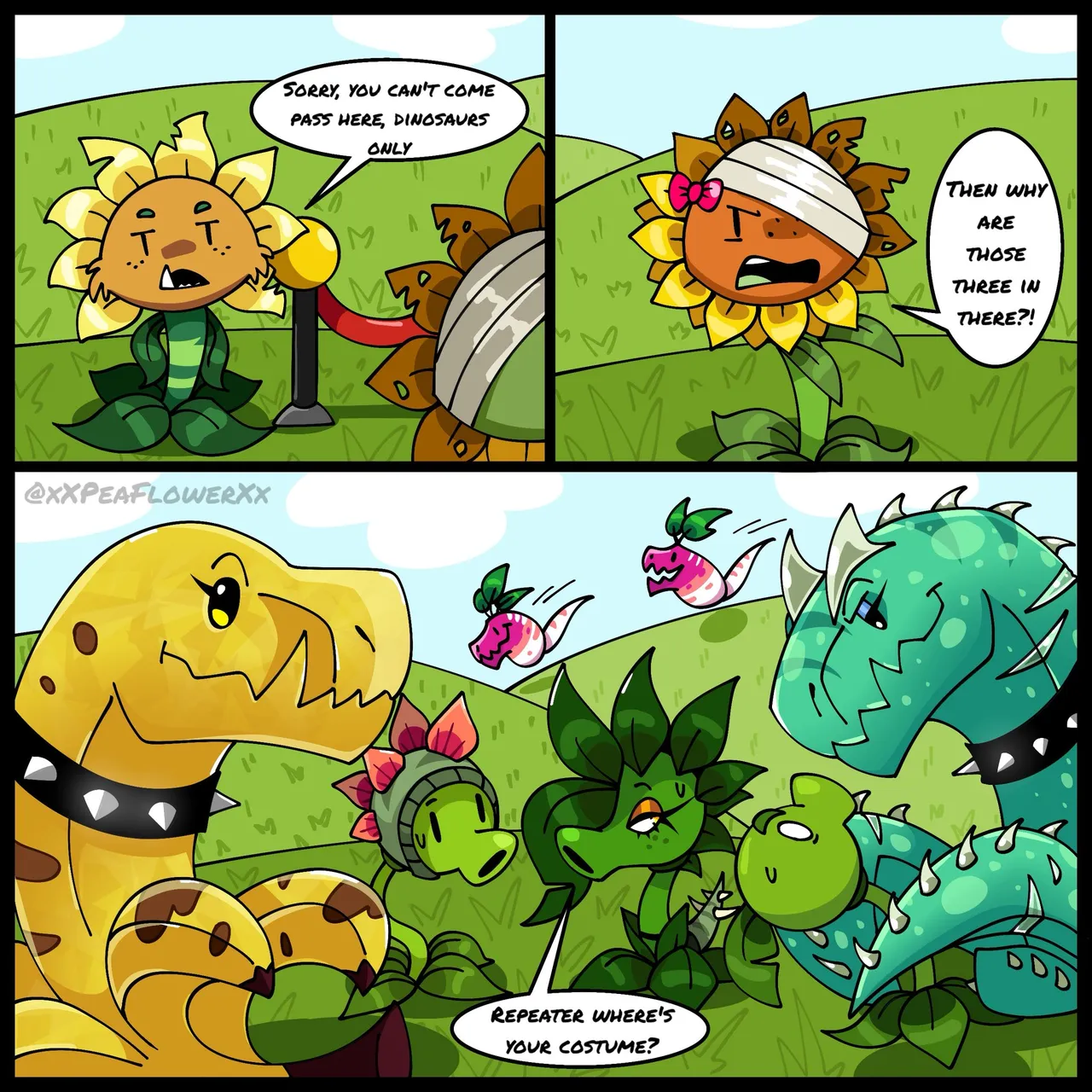 Peablaze Comic page 6 full
