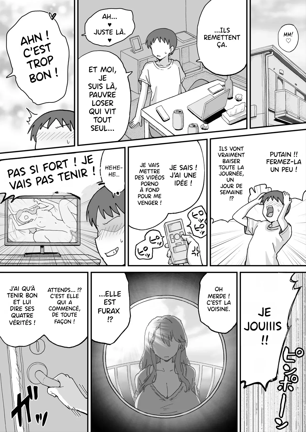 Onabare Shita Gal Mama wa Yokkyuu Fuman de Hatsujouchuu | Surprise en train de se masturber, la femme gal frustrée et en chaleur page 3 full