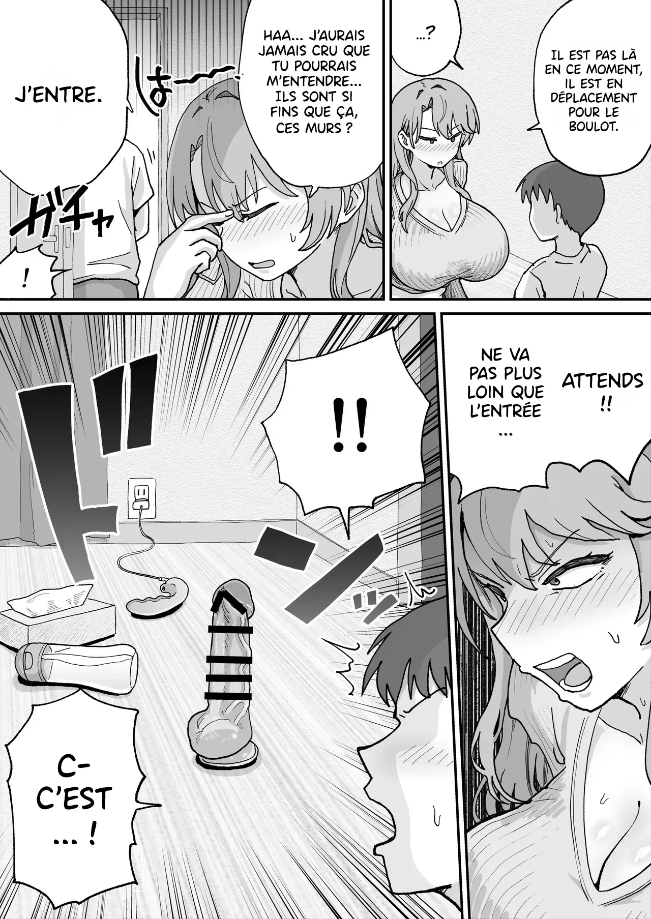 Onabare Shita Gal Mama wa Yokkyuu Fuman de Hatsujouchuu | Surprise en train de se masturber, la femme gal frustrée et en chaleur page 6 full