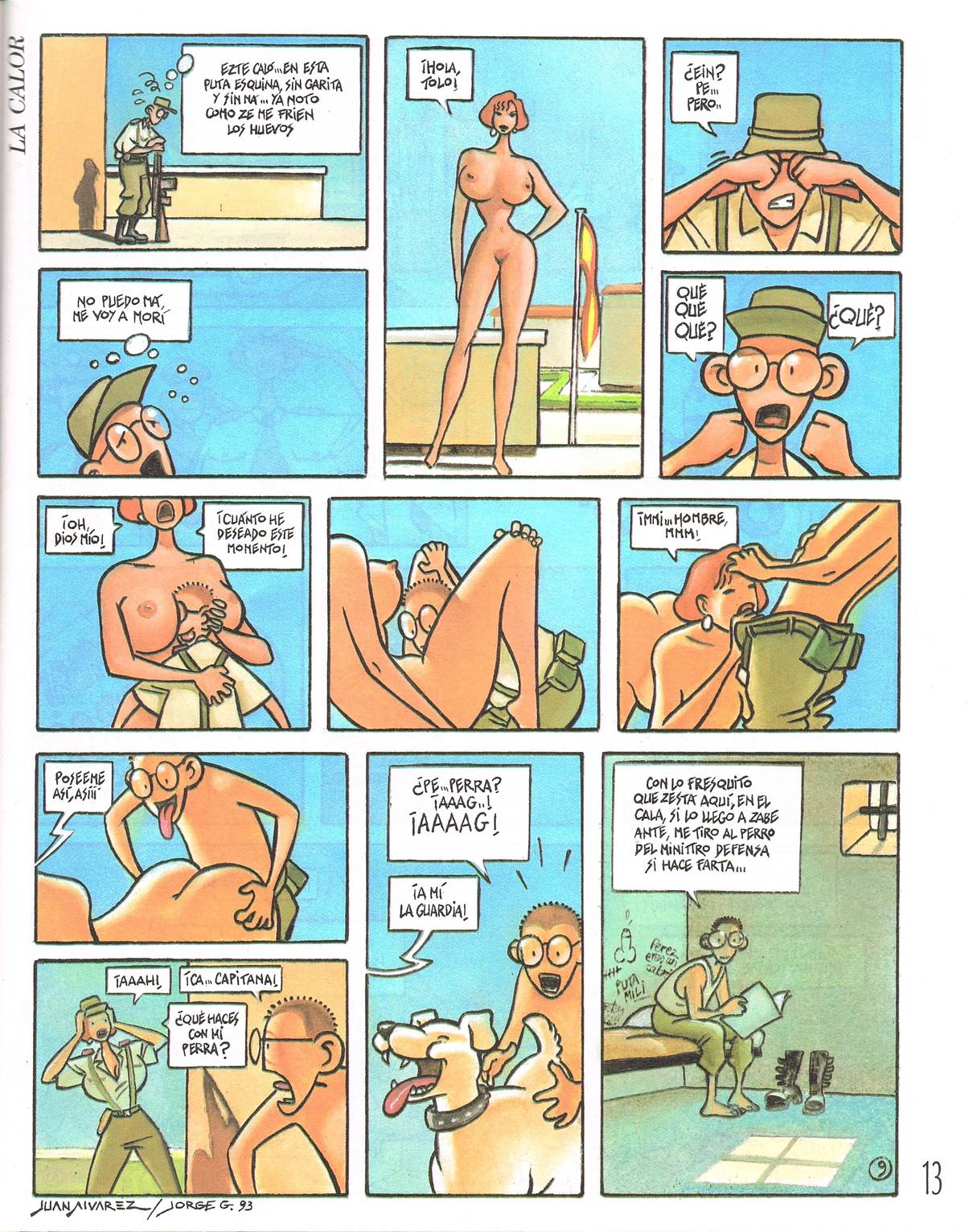 Colección Puta Mili 3 - La Capitana Diana page 11 full