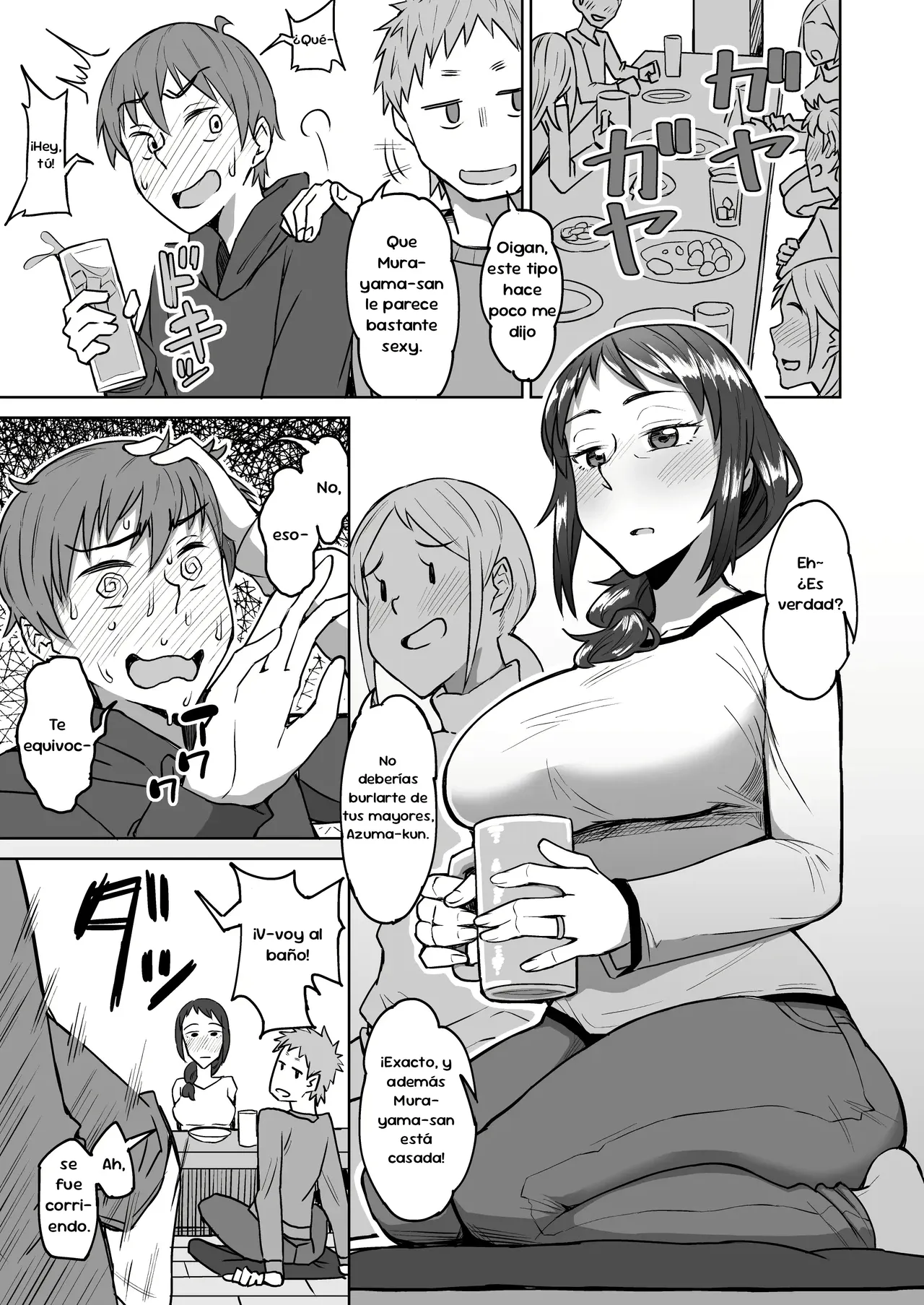 Beit Saki no Nomikai nite Vol. 1｜Nos Emborrachamos en la Fiesta de la Empresa Vol. 1 page 2 full