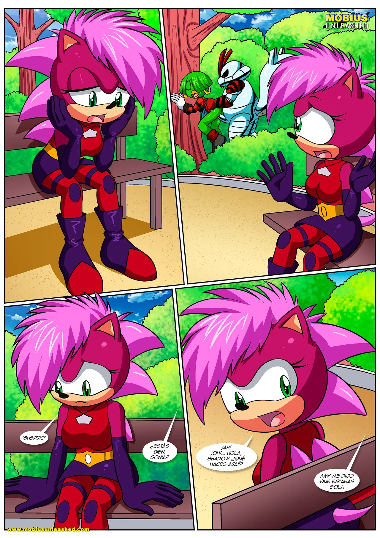 Mobian Mating Season | Temporada de Apareo Mobiana page 11 full