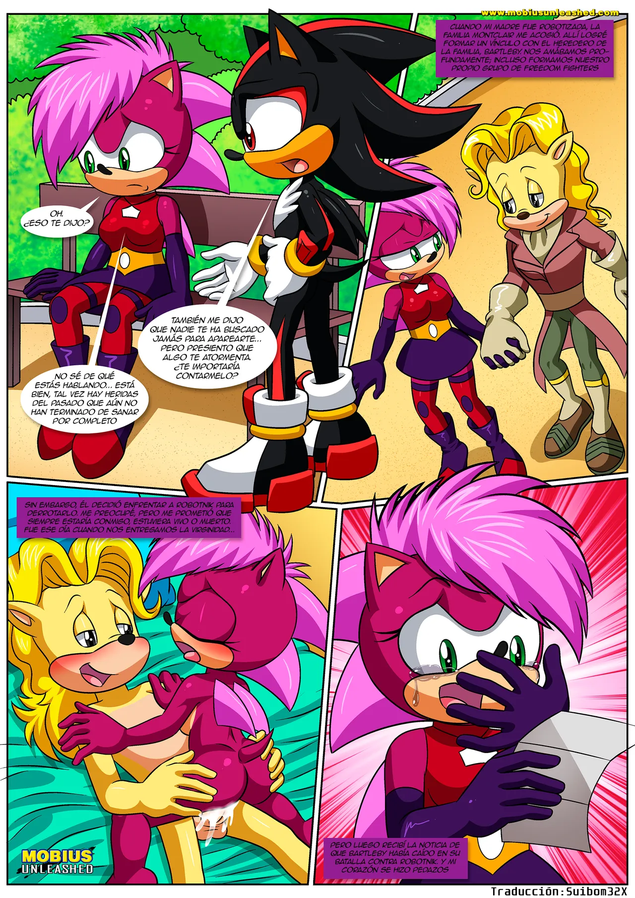 Mobian Mating Season | Temporada de Apareo Mobiana page 12 full