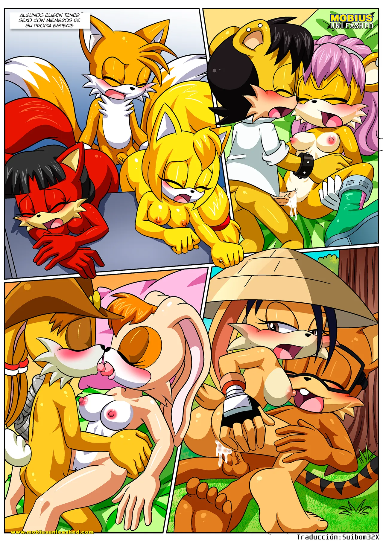 Mobian Mating Season | Temporada de Apareo Mobiana page 4 full