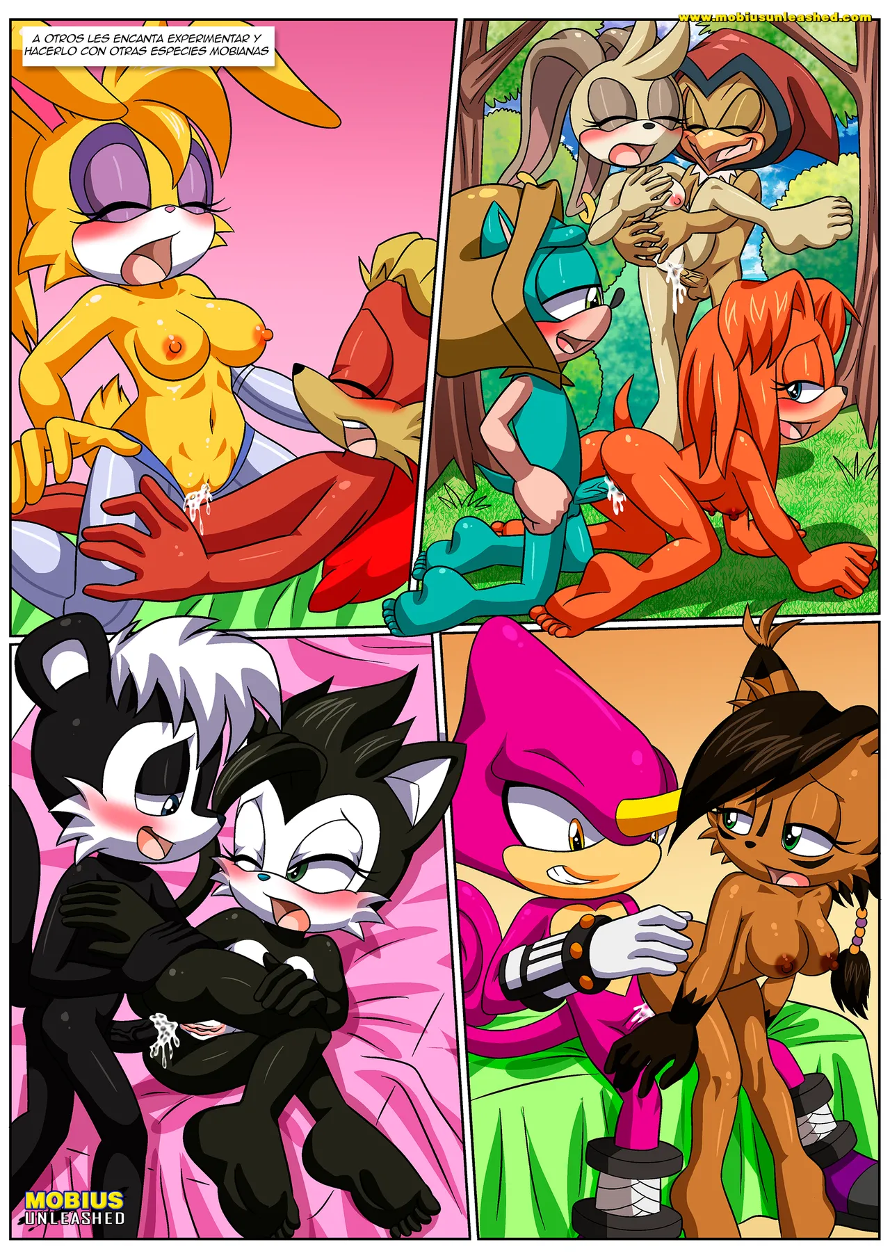 Mobian Mating Season | Temporada de Apareo Mobiana page 5 full