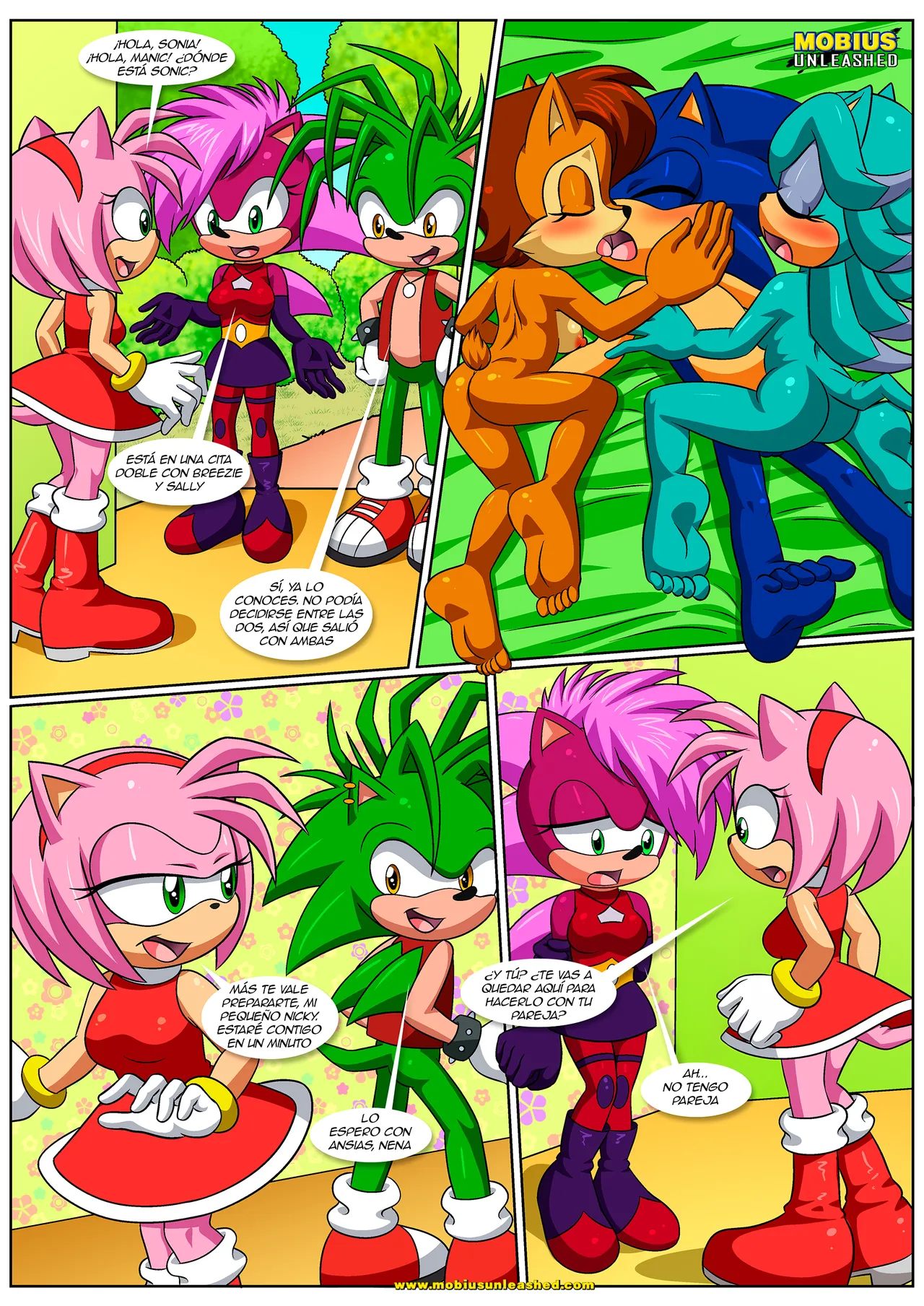 Mobian Mating Season | Temporada de Apareo Mobiana page 7 full