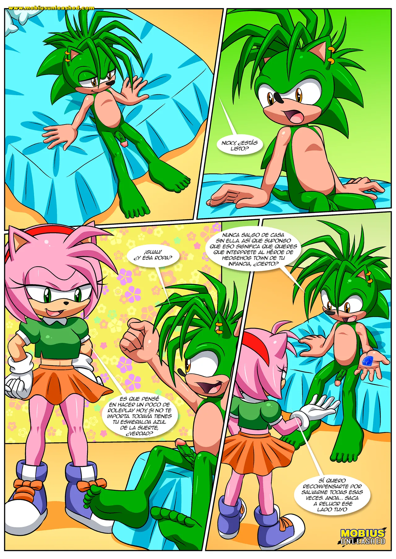 Mobian Mating Season | Temporada de Apareo Mobiana page 9 full