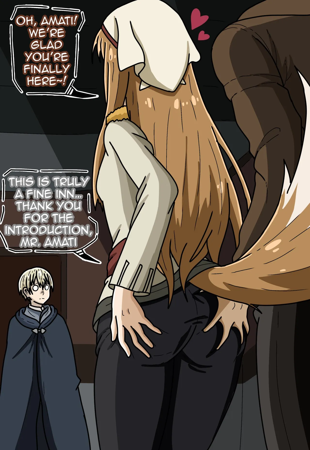 Holo and Lawrence relentlessly tease each Other page 12 full