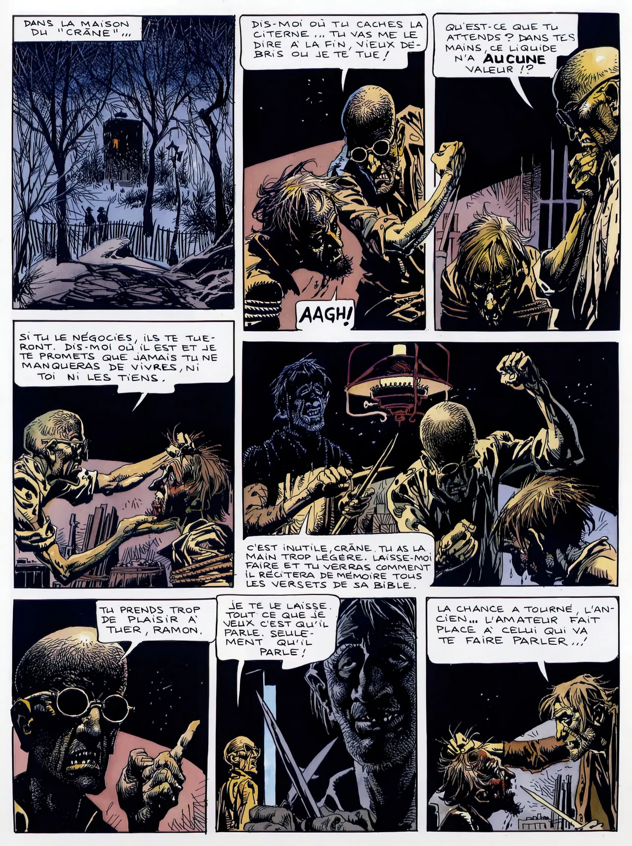 Hombre - T6  - Une tombe en beton page 10 full