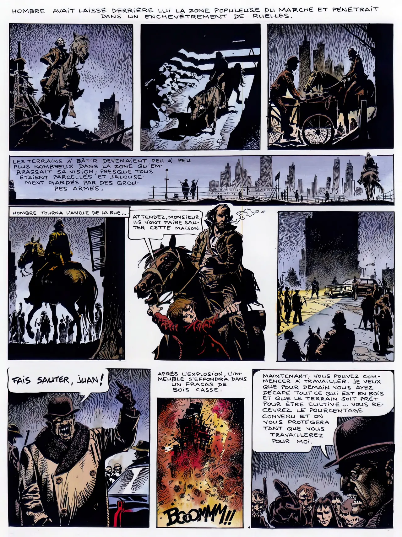 Hombre - T6  - Une tombe en beton page 11 full