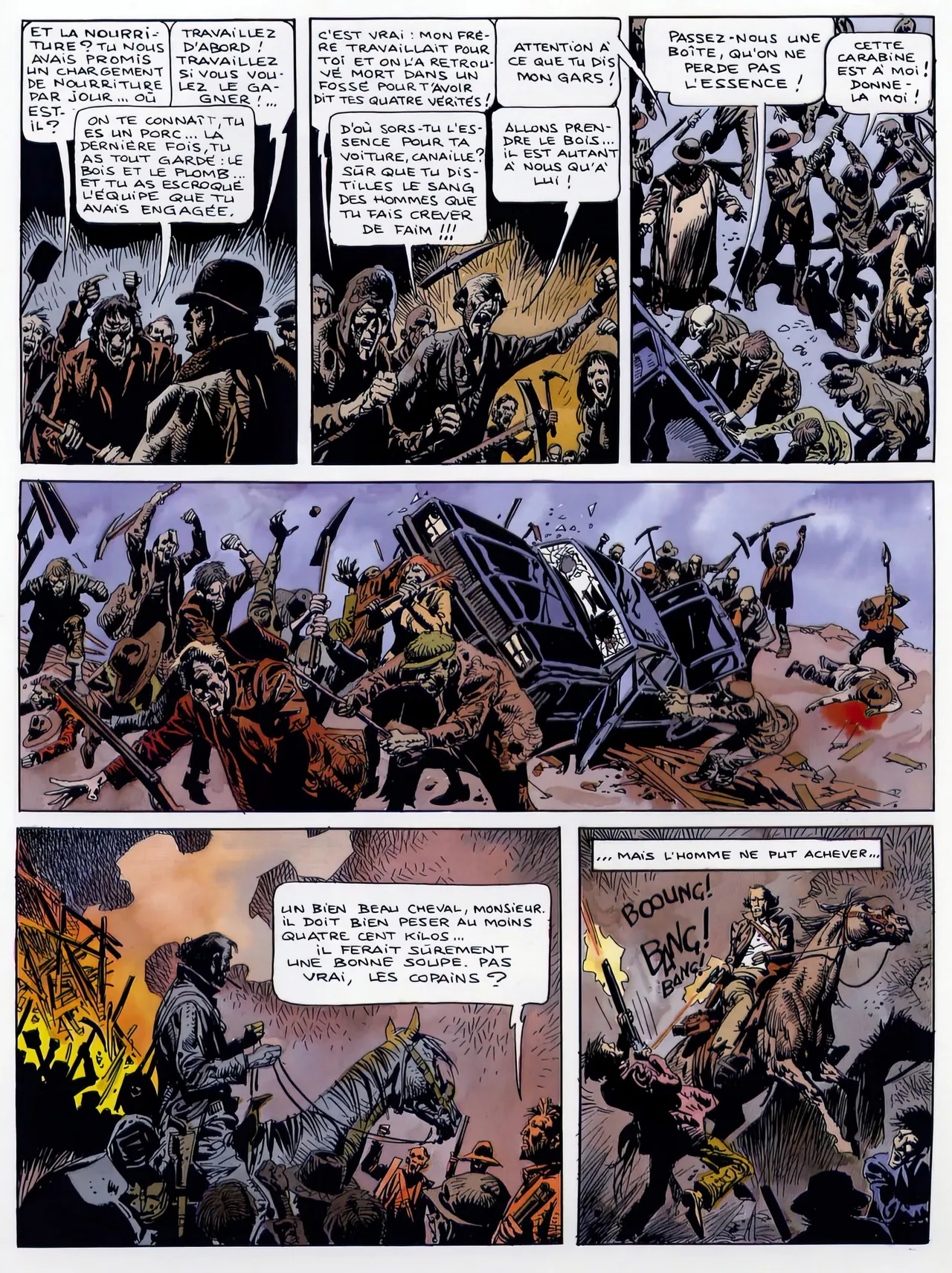 Hombre - T6  - Une tombe en beton page 12 full