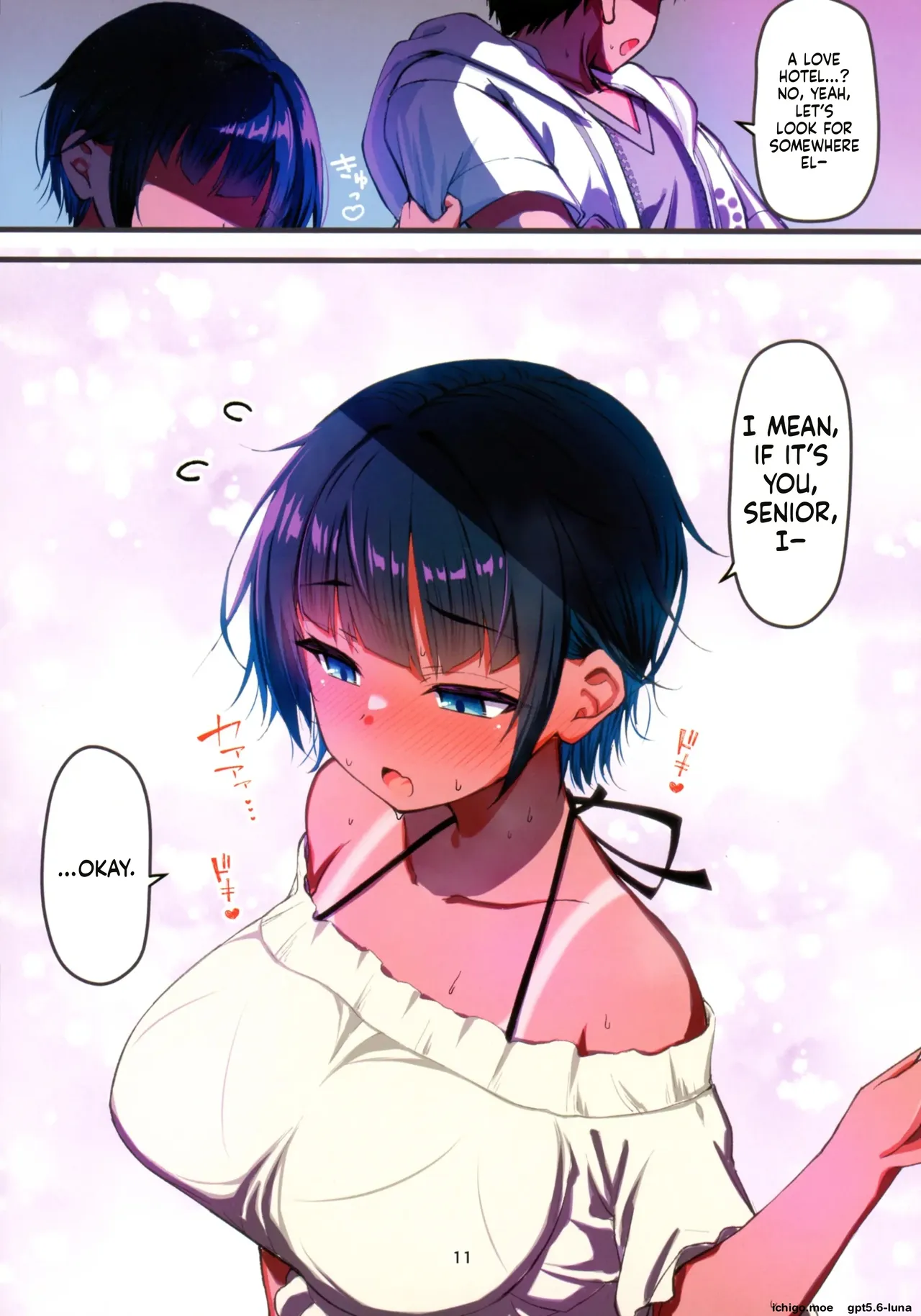 kirimitsu - Mizugi Igai da to Kiyase suru Kouhai-chan wo Haramasetchatta Hanashi page 12 full