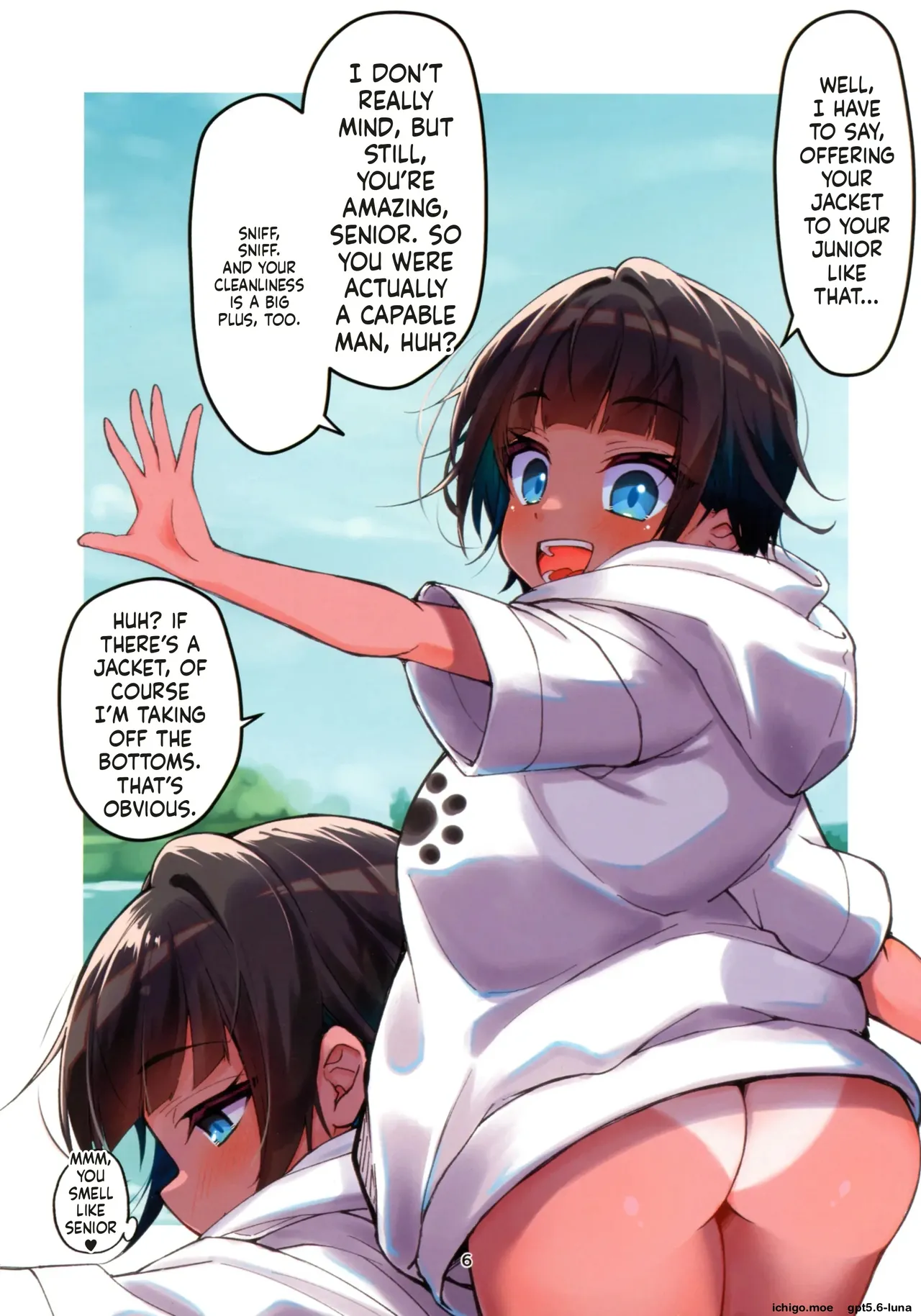 kirimitsu - Mizugi Igai da to Kiyase suru Kouhai-chan wo Haramasetchatta Hanashi page 7 full