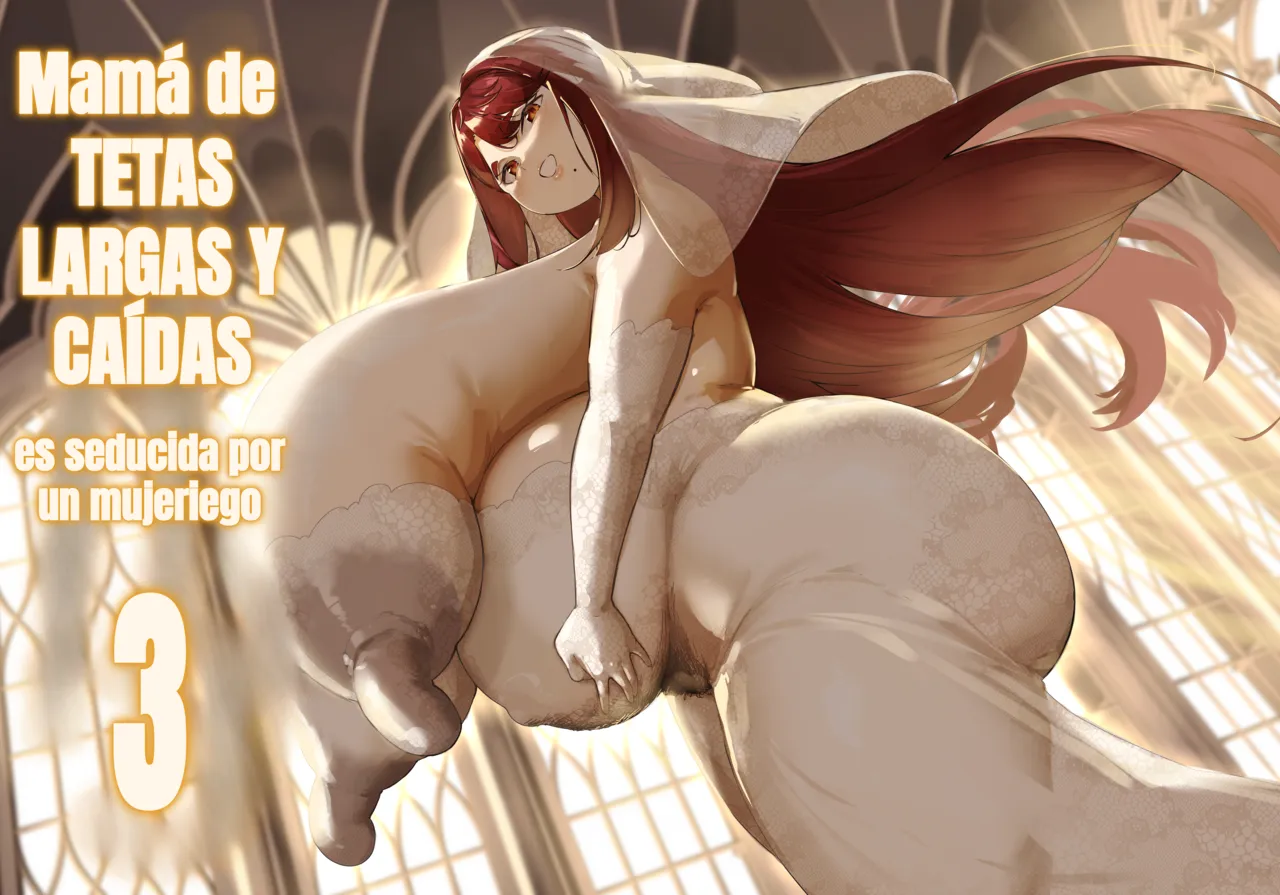 Tare Nagachichi Kaa-san wa Chara Otoko ni Netorareru 3 | Mamá de tetas largas y caídas es seducida por un mujeriego page 1 full