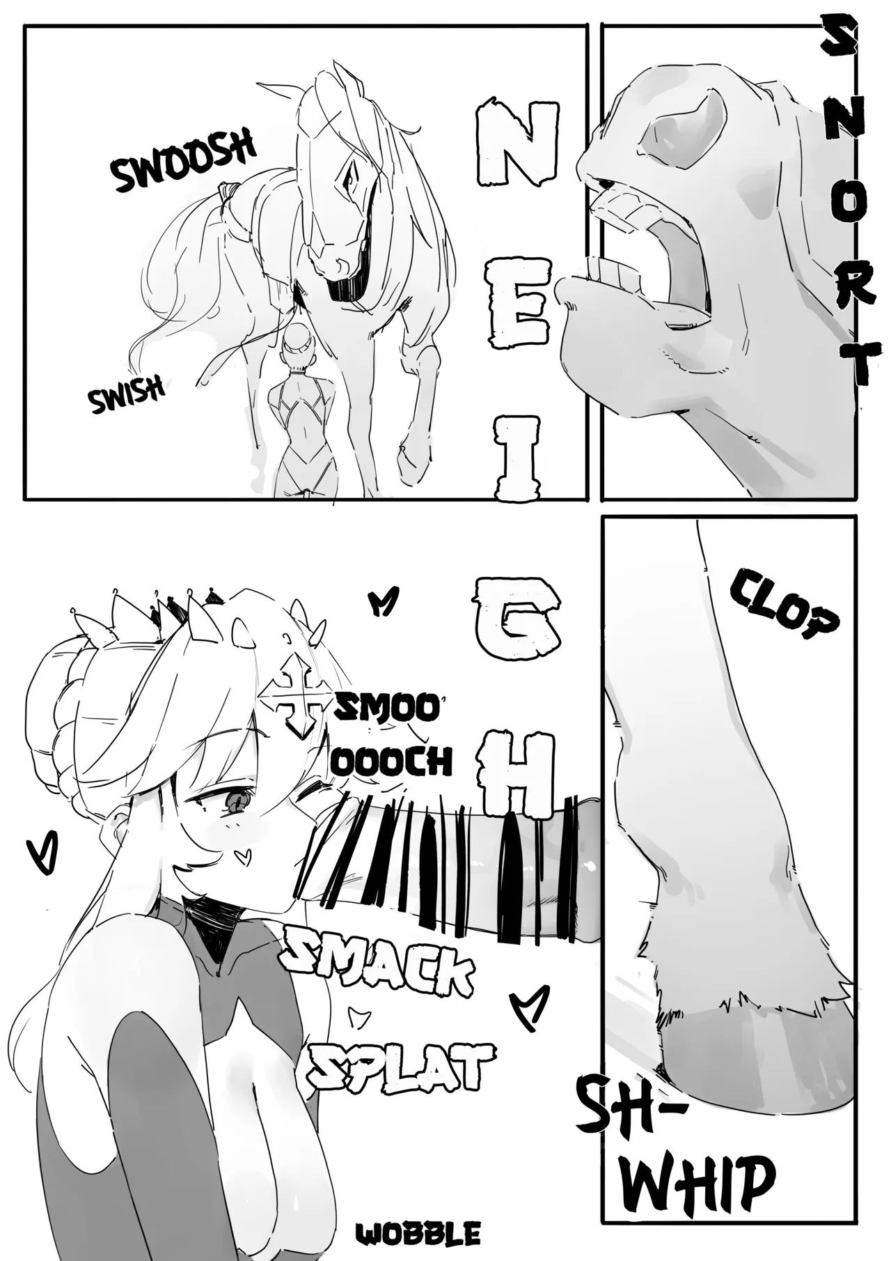Umaba-Sama no Seika | WASHING THE ROYAL MARE page 12 full