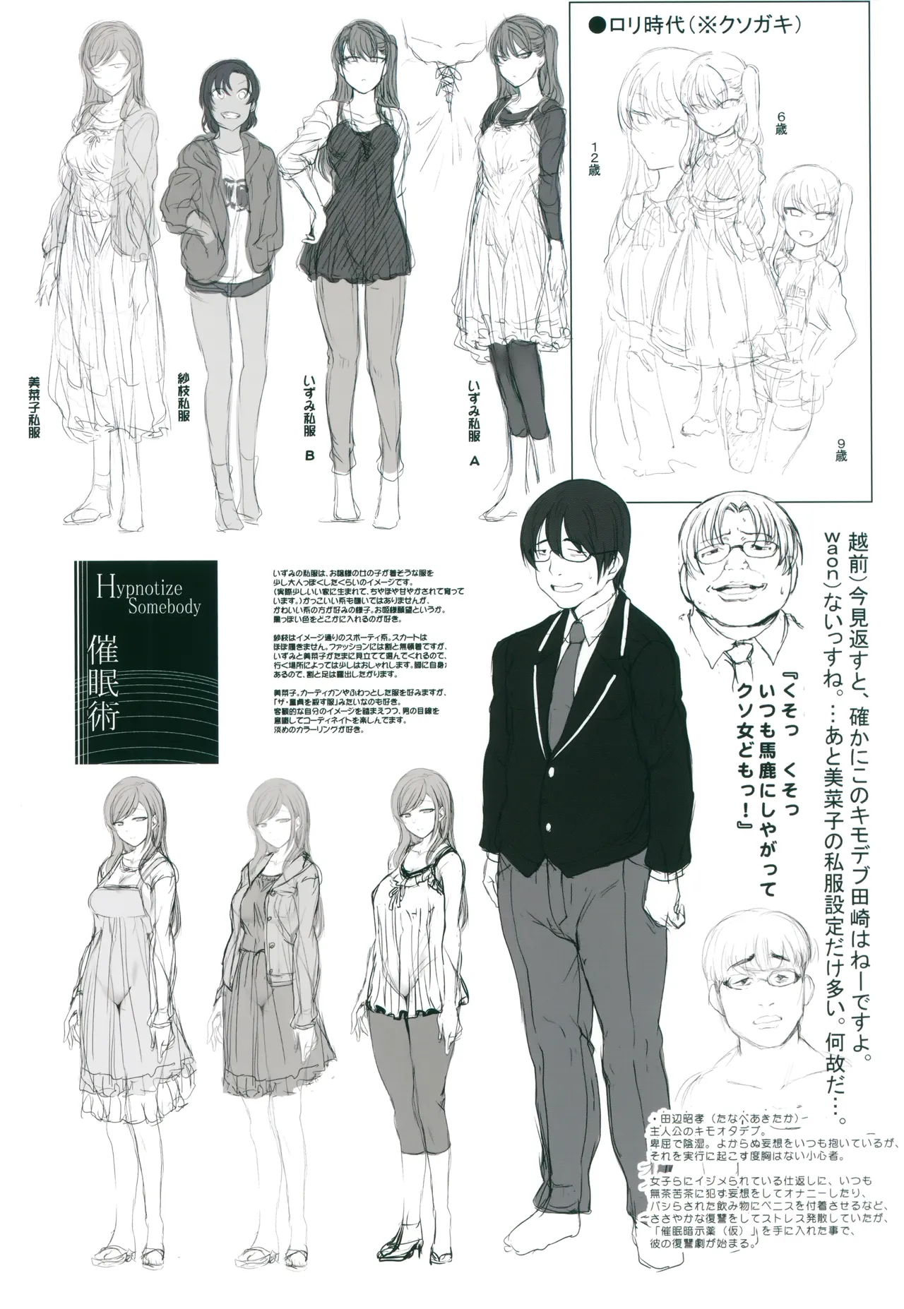 Ijirare ~Fukushuu Saimin~ Toranoana Limited Edition Bonus Voice Drama CD + Setting Materials page 8 full