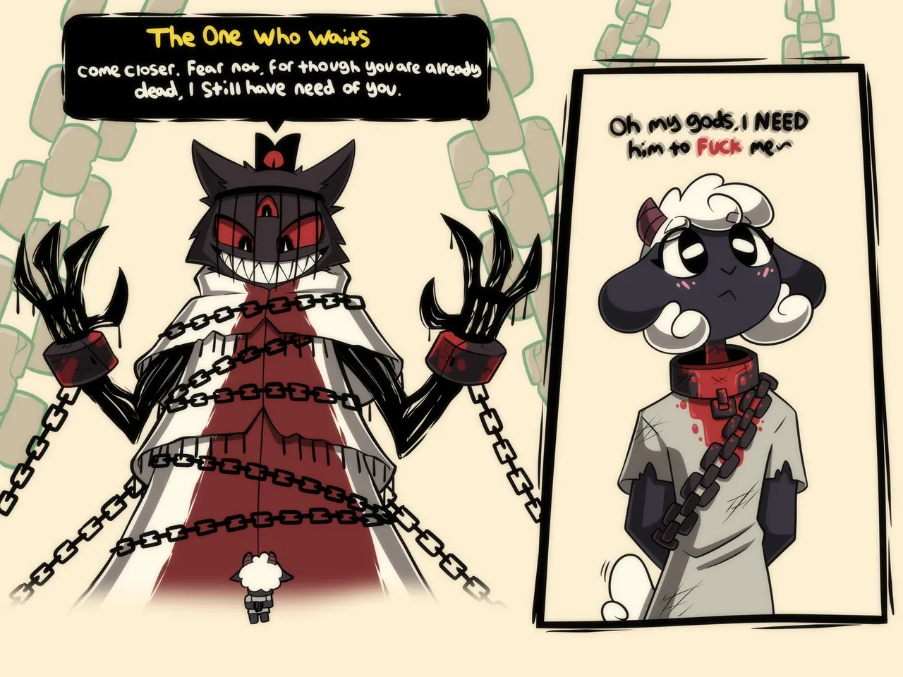 Whygena's Cult of the Lamb page 1 full