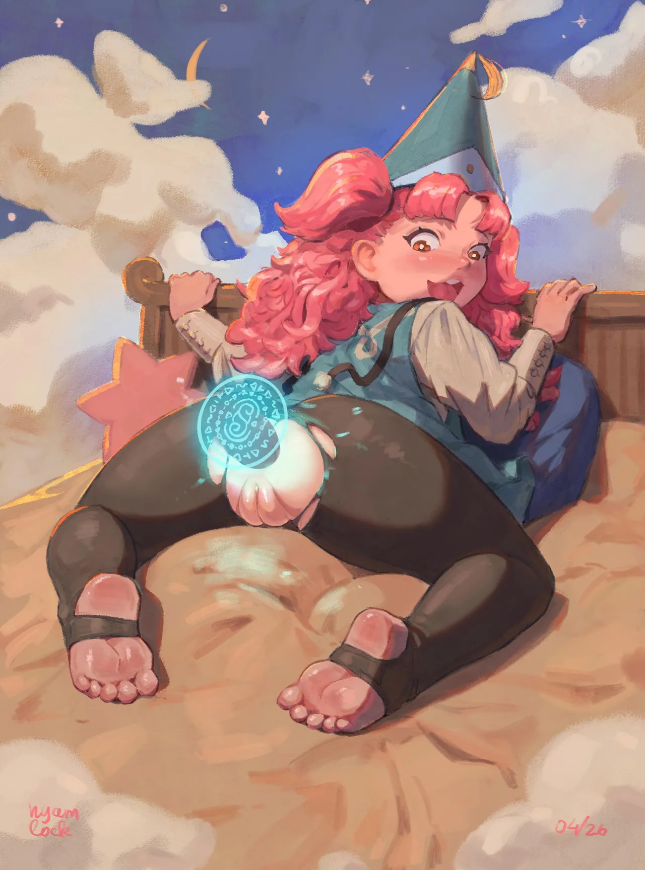 Tetia is playing around with adult magic page 3 full
