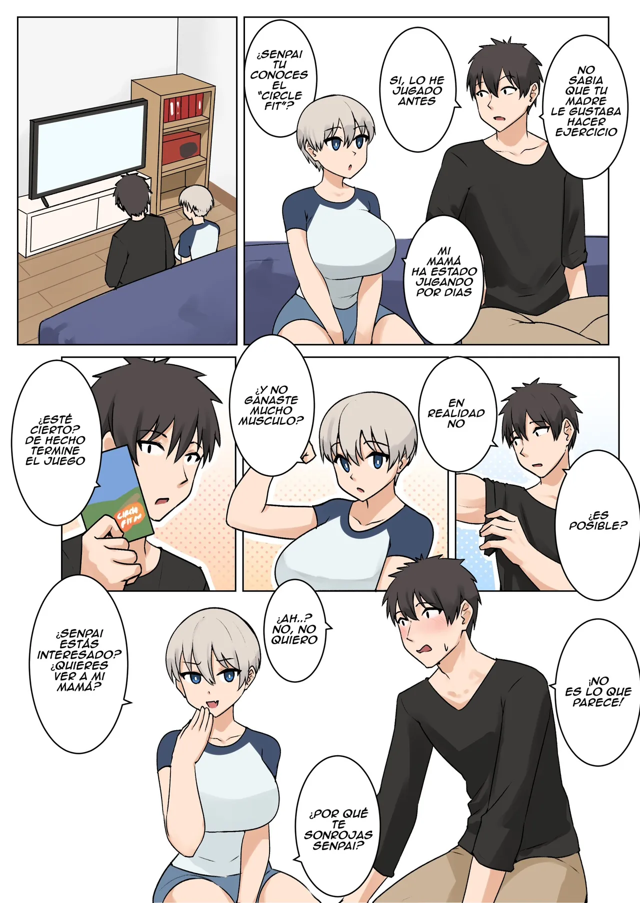 Uzaki comic｜Spanish page 7 full