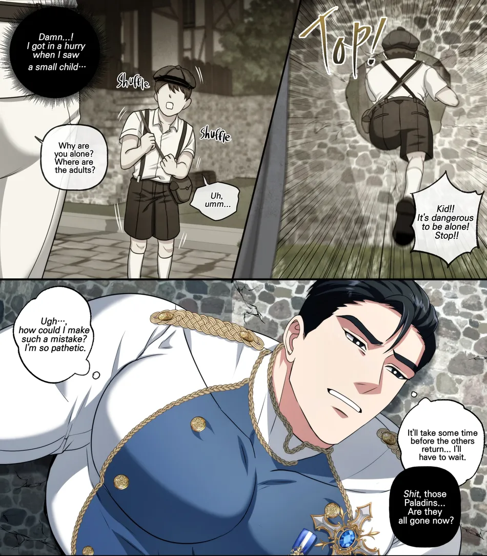 Paladin as a Public Onahole – Stuck in wall page 9 full
