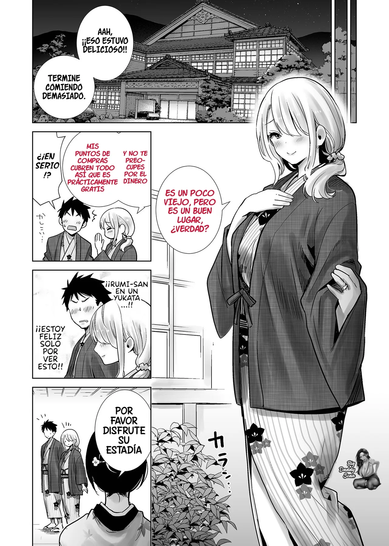 Tomodachi no Mama ga Boku no Dekachin Ikimakutta Onsen Ryokou｜La Madre De Mi Amigo Que Se Vino Sobre Mi Gran Polla En Un Viaje A Unas Aguas Termales page 6 full
