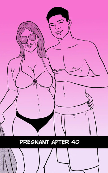 [Tzinnxt] Pregnant After 40 - Part 1/2/3/4 [English] cover