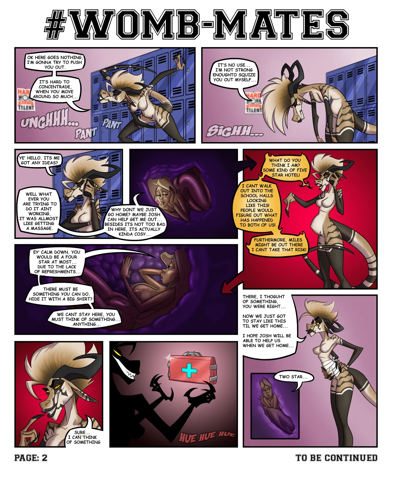 #Womb-Mates + Extras page 2 full