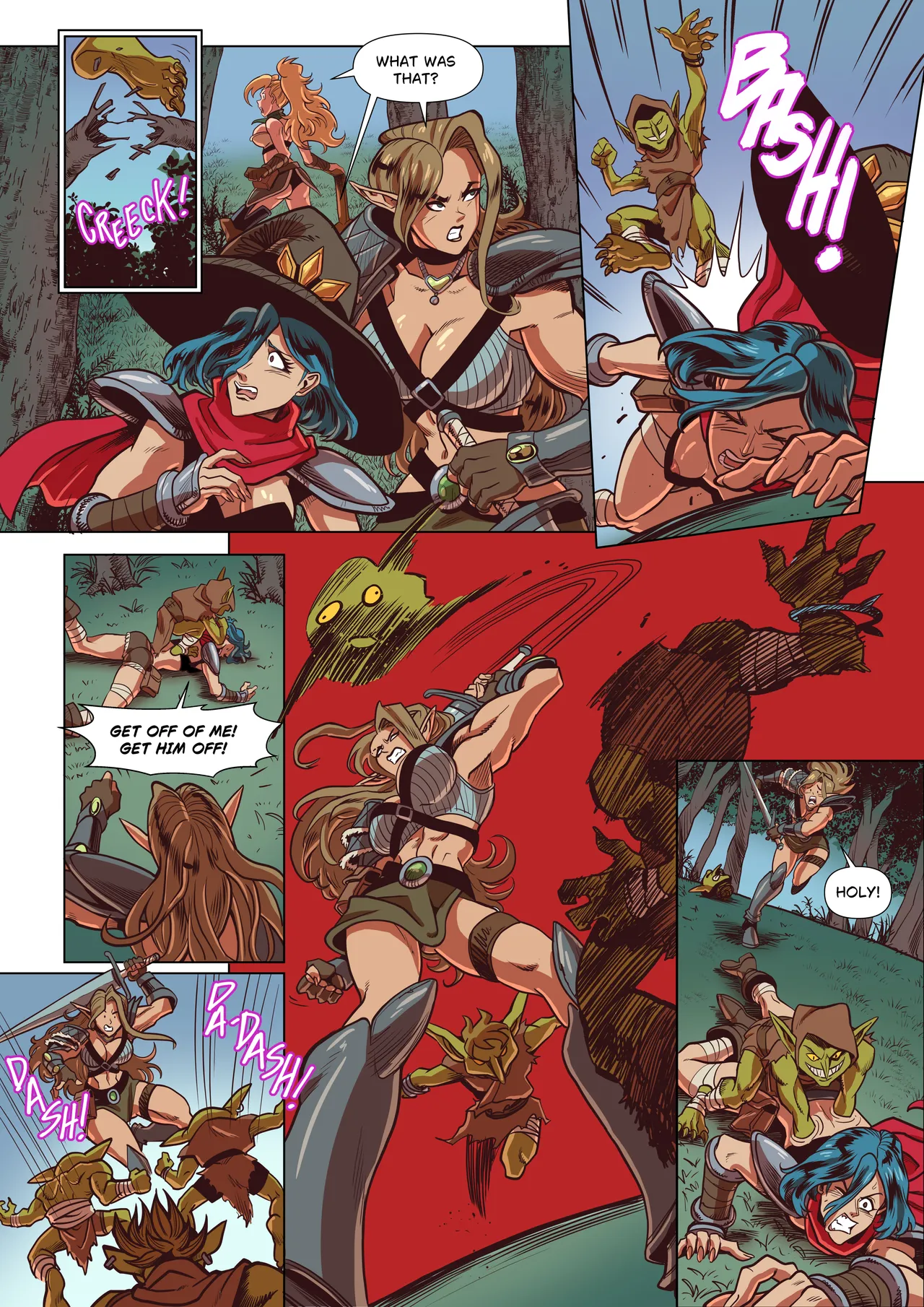 Merge Goblins 1 page 4 full