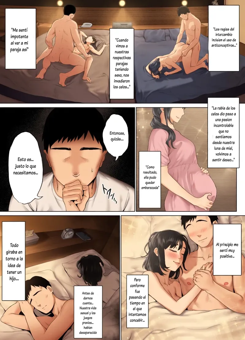 LeveChi na Swapping 1 ~Seiheki ni Mezameru Otto Hen SIN CENSURA A COLOR page 9 full