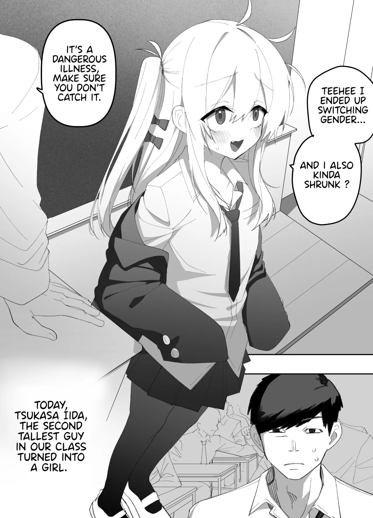 My Friend became a Shortie... and Fell Into Heat Today page 3 full