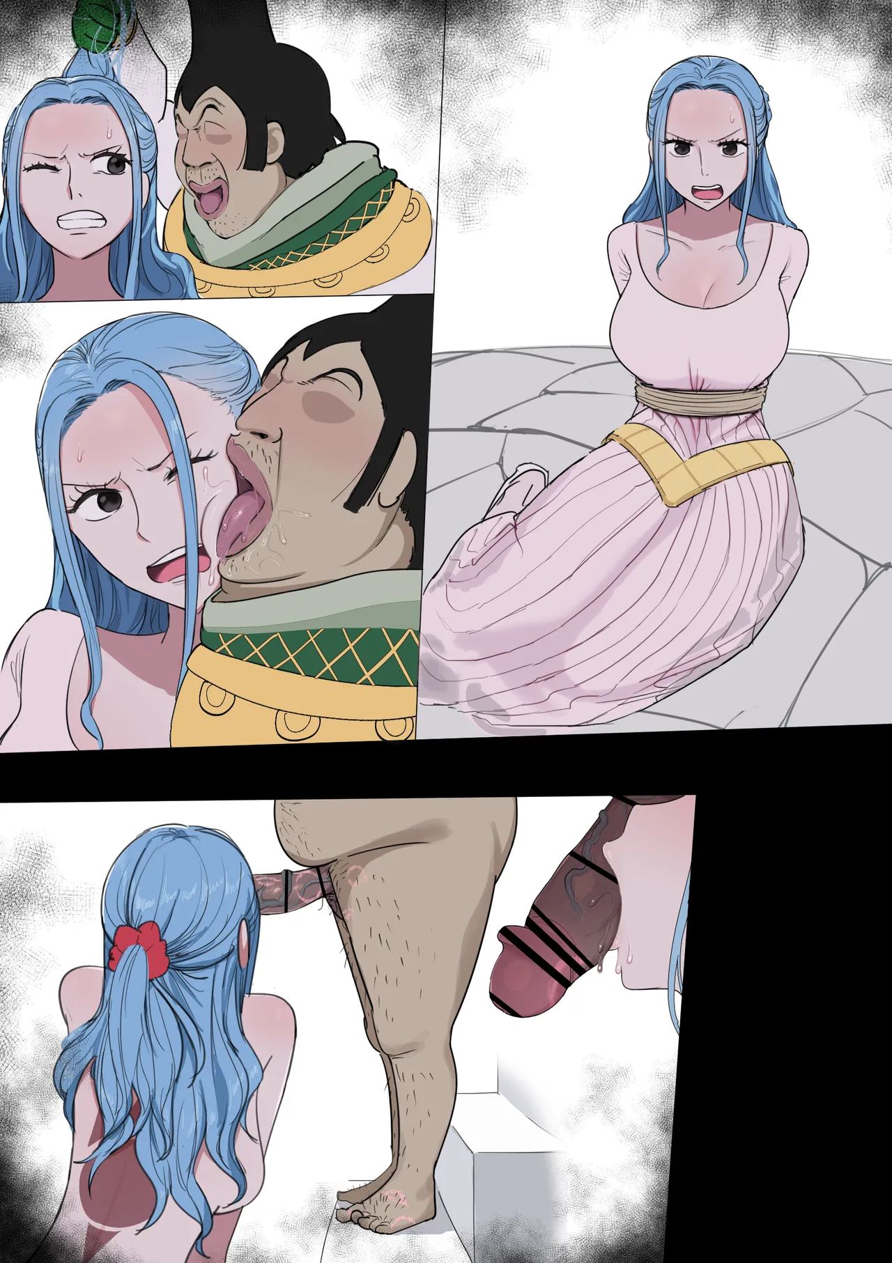 Vivi x Tenryuubito Dorei Ochi Tamaname Fella page 6 full