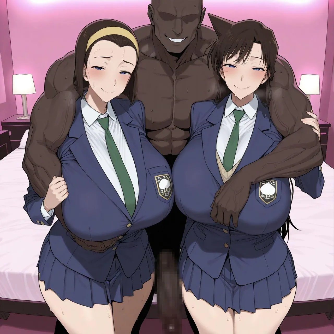 Ran Mouri & Sonoko Suzuki page 3 full