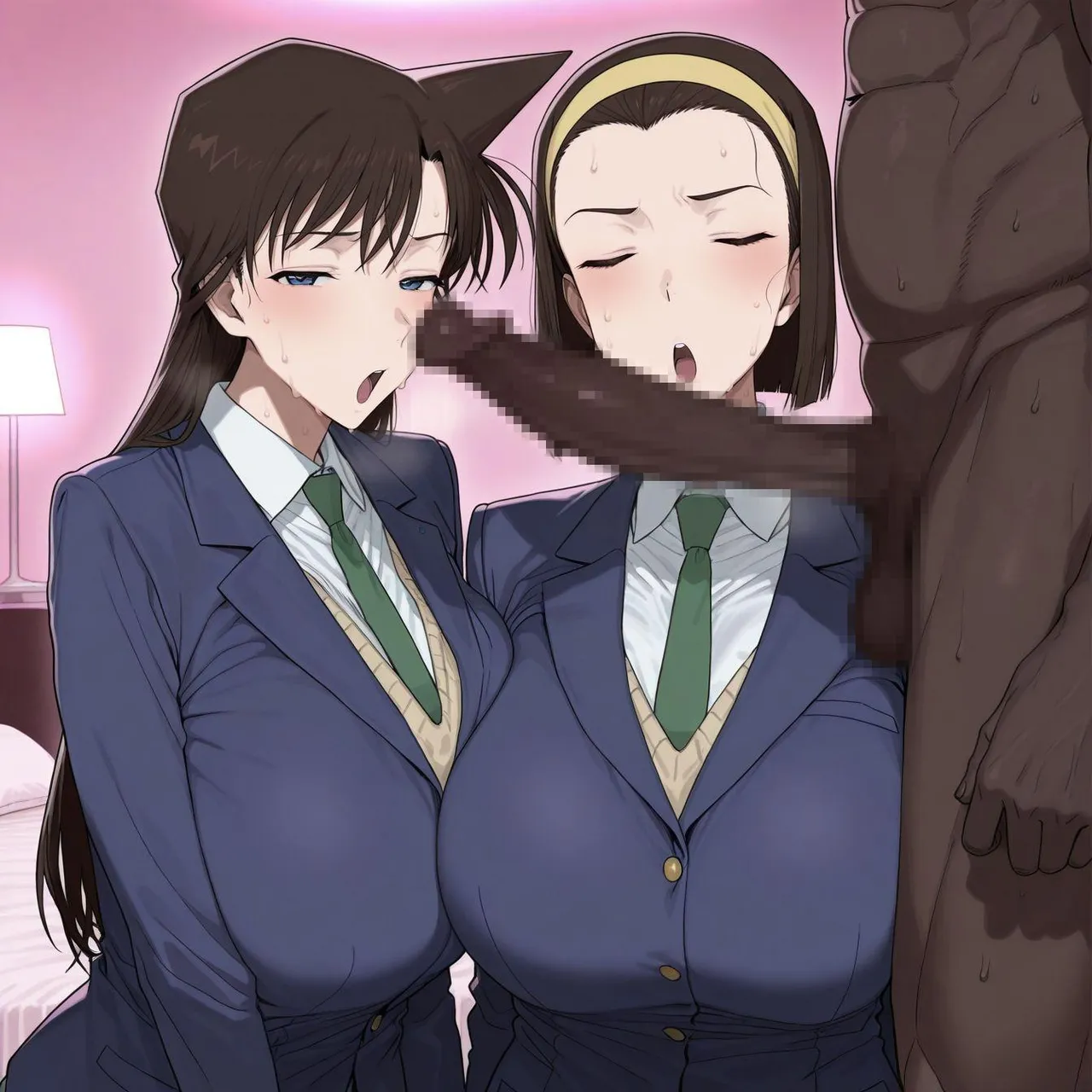 Ran Mouri & Sonoko Suzuki page 5 full