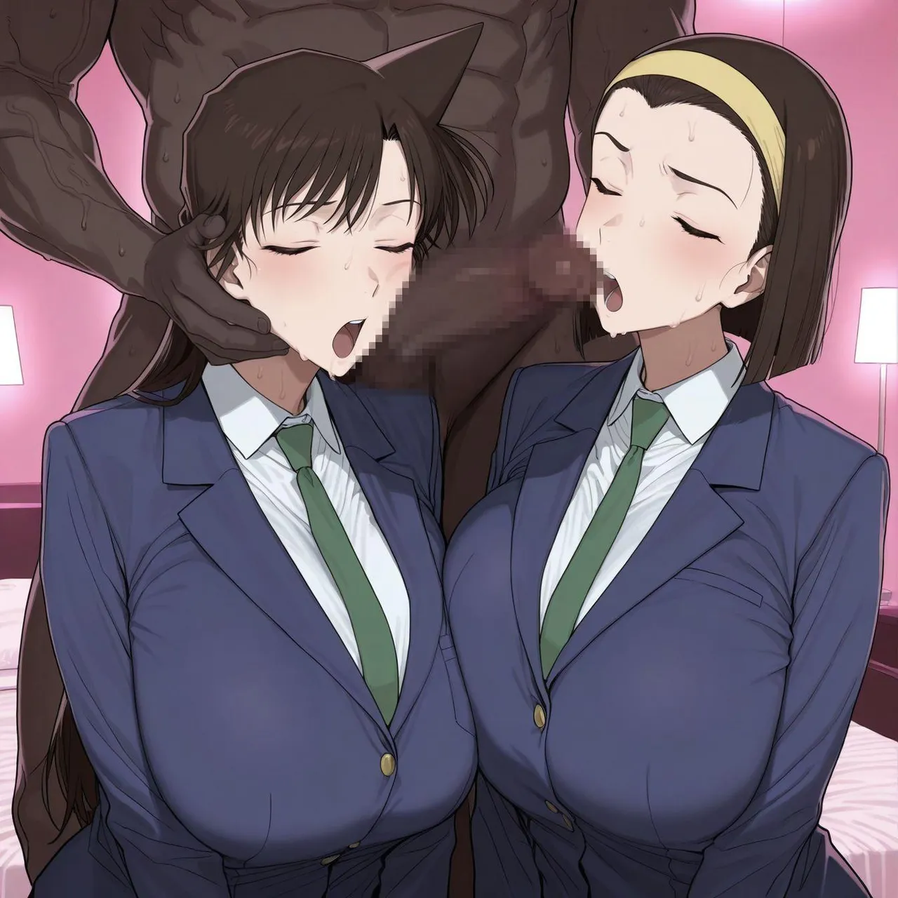 Ran Mouri & Sonoko Suzuki page 6 full