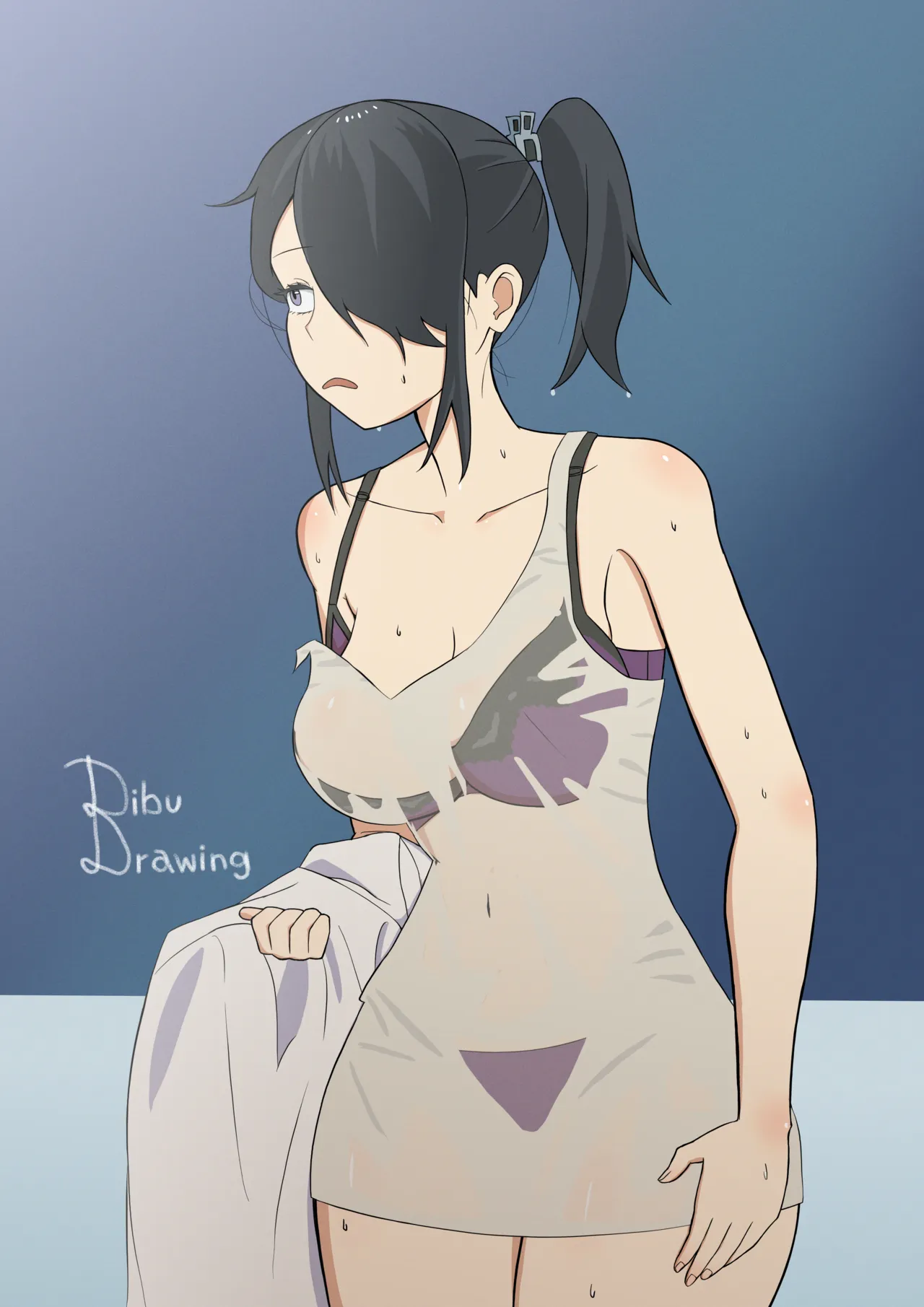 Hiratsuka Sensei Wet Clothes page 1 full