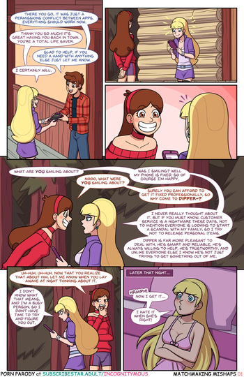 (Incognitymous) - Gravity Falls - Matchmaking Mishaps cover