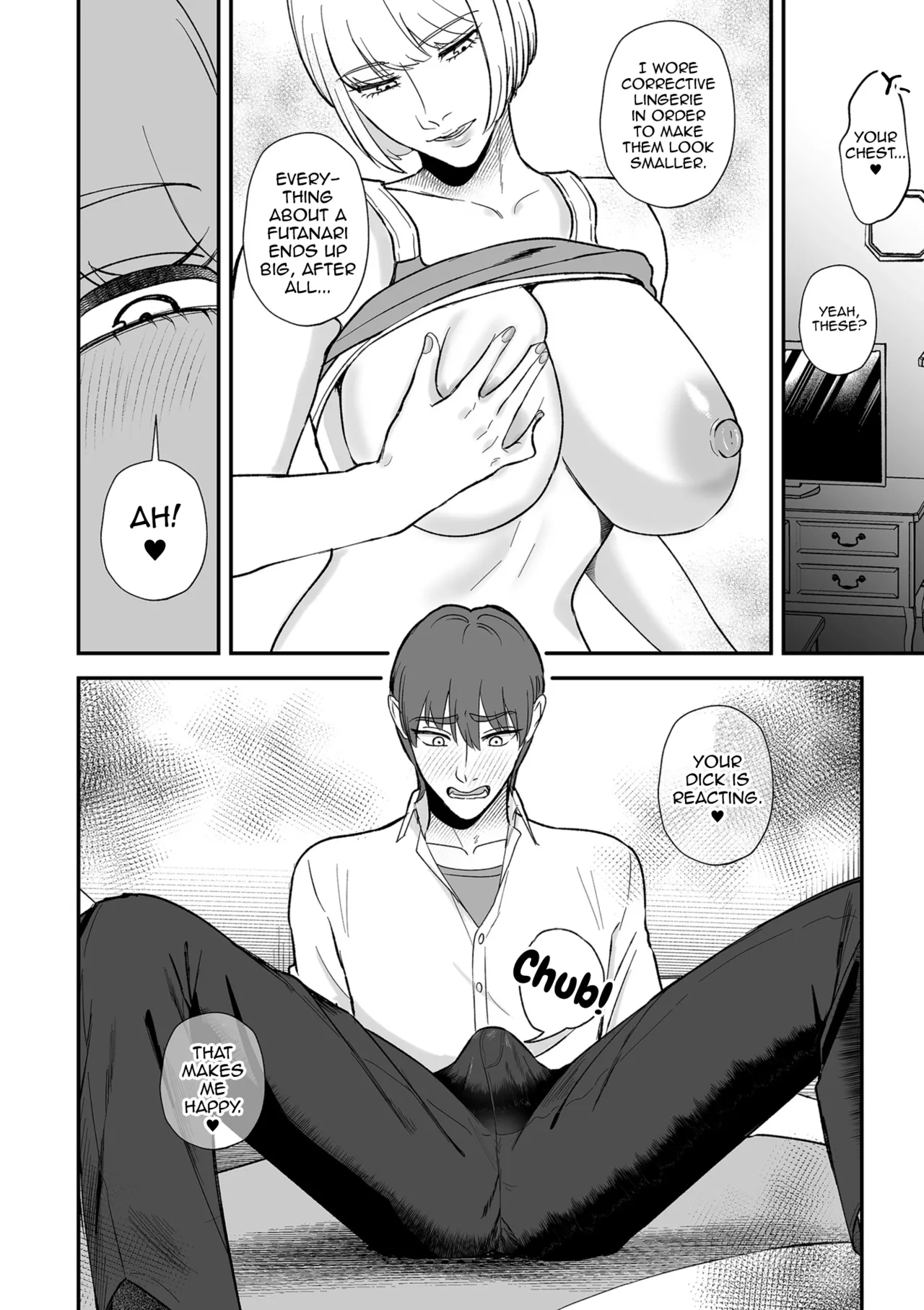 Futanari Kanojo no Haramibukuro Kareshi page 10 full