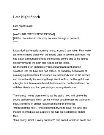 [Donker] Late Night Snack cover