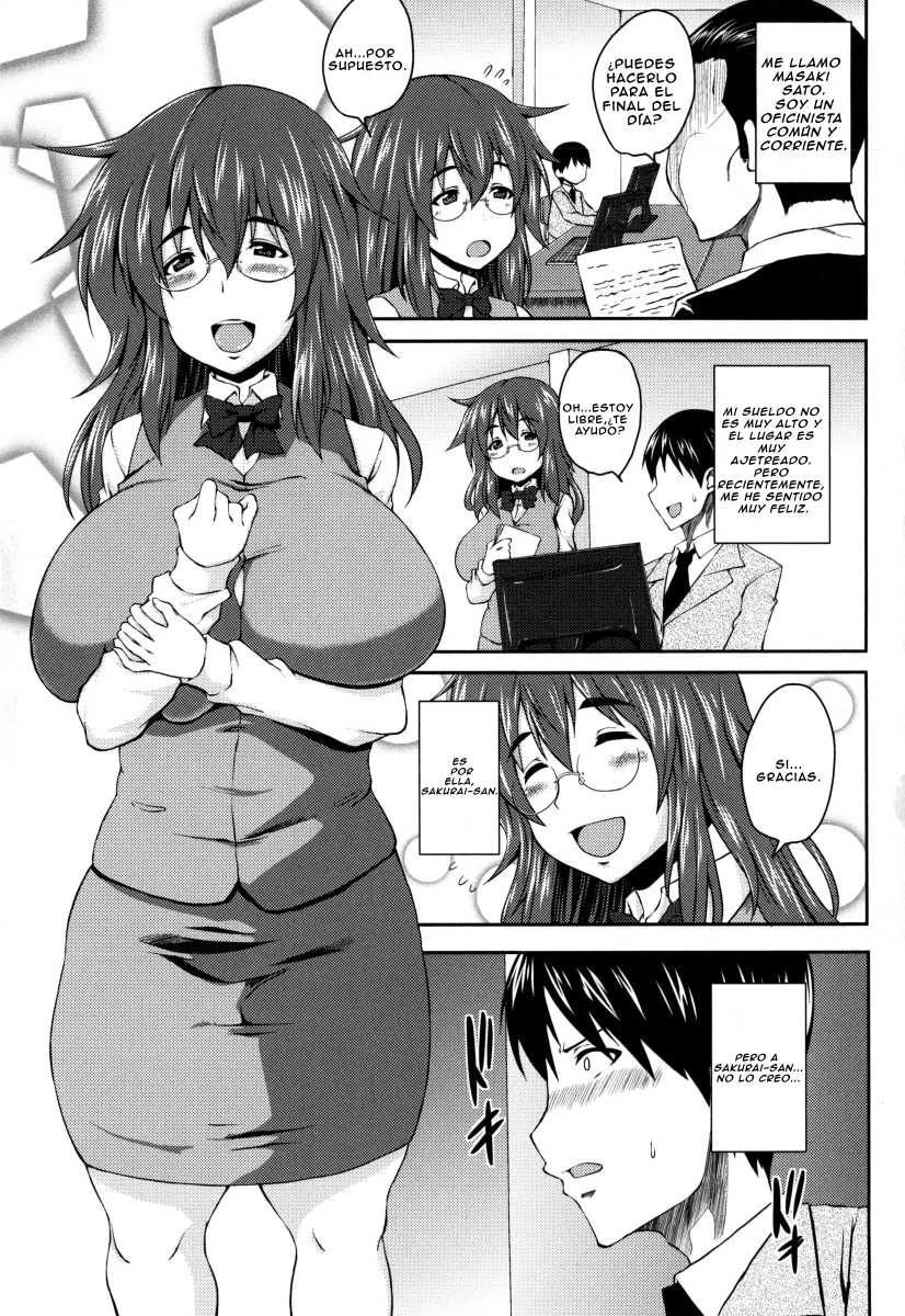 Roshutsu M-Jo~Dosukebe Bakunyuu OL~ | Mujer exhibicionista y masoquista: La oficinista pervertida de pechos grandes page 1 full