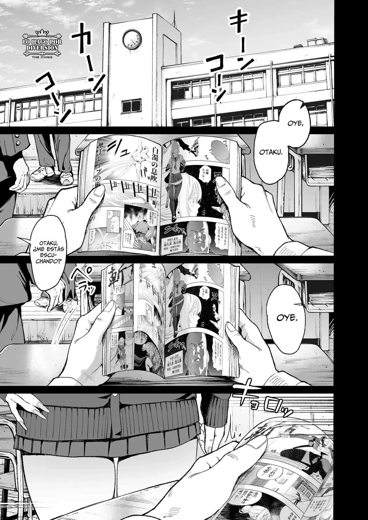 Iribitari Gal ni Manko Tsukawasete Morau Hanashi 4.5 SIN CENSURA page 3 full