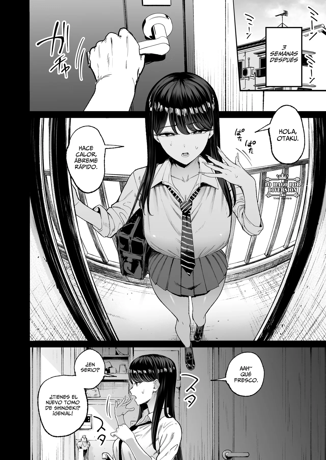 Iribitari Gal ni Manko Tsukawasete Morau Hanashi 4.5 SIN CENSURA page 8 full