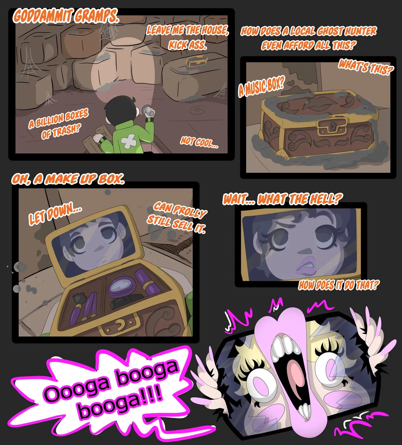 Grandpa's Debt and the 31 Ghouls page 2 full