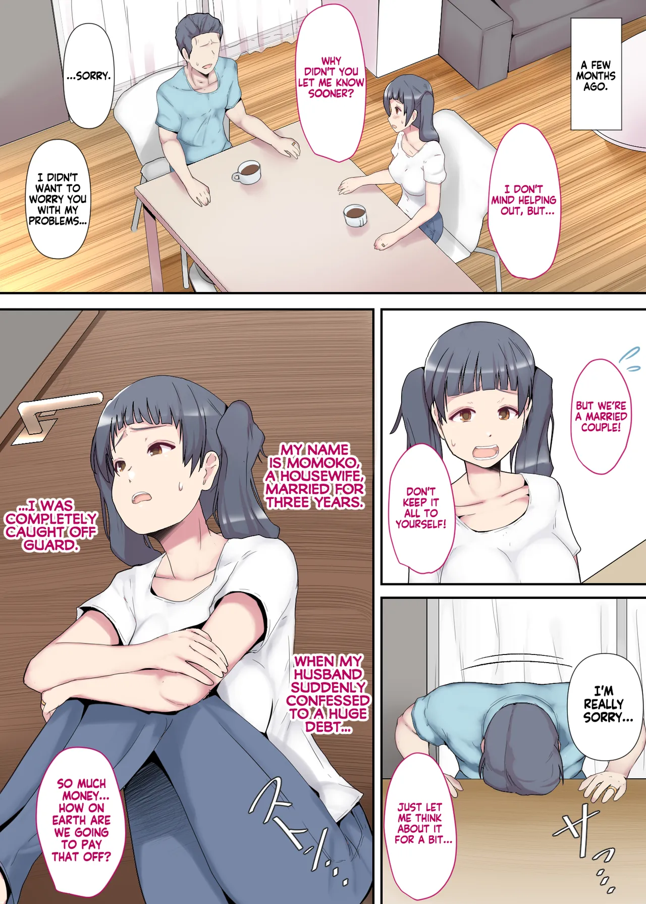 Shiroto Tsuma no Himitsu Haishin ~Zenpen~ | Housewife’s secret livestream Part 1 page 4 full