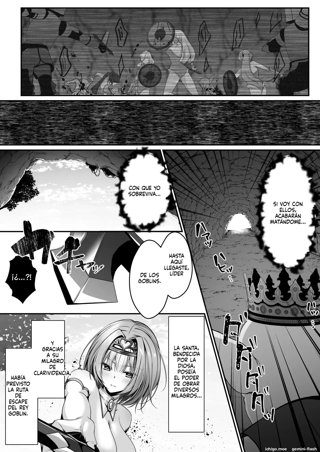 Seijo ni Goblin no Suana o Hakai Sareta node Seijo o Atarashii Suana ni Shimasu  MTL page 5 full