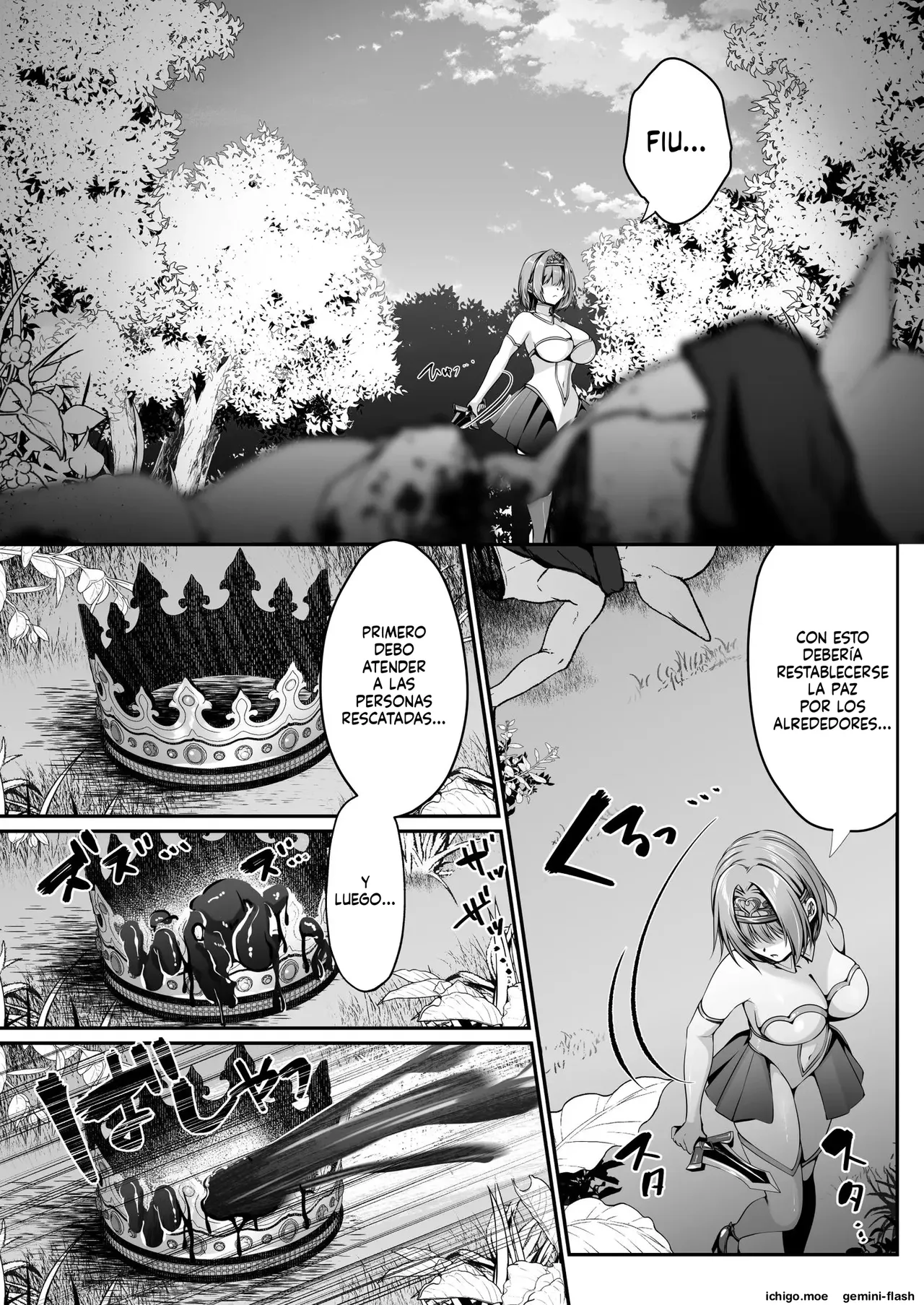 Seijo ni Goblin no Suana o Hakai Sareta node Seijo o Atarashii Suana ni Shimasu  MTL page 7 full
