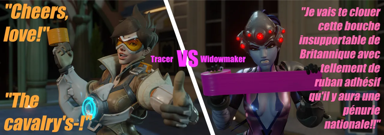 Quarter Finals 1 - Widowmaker vs Tracer page 1 full