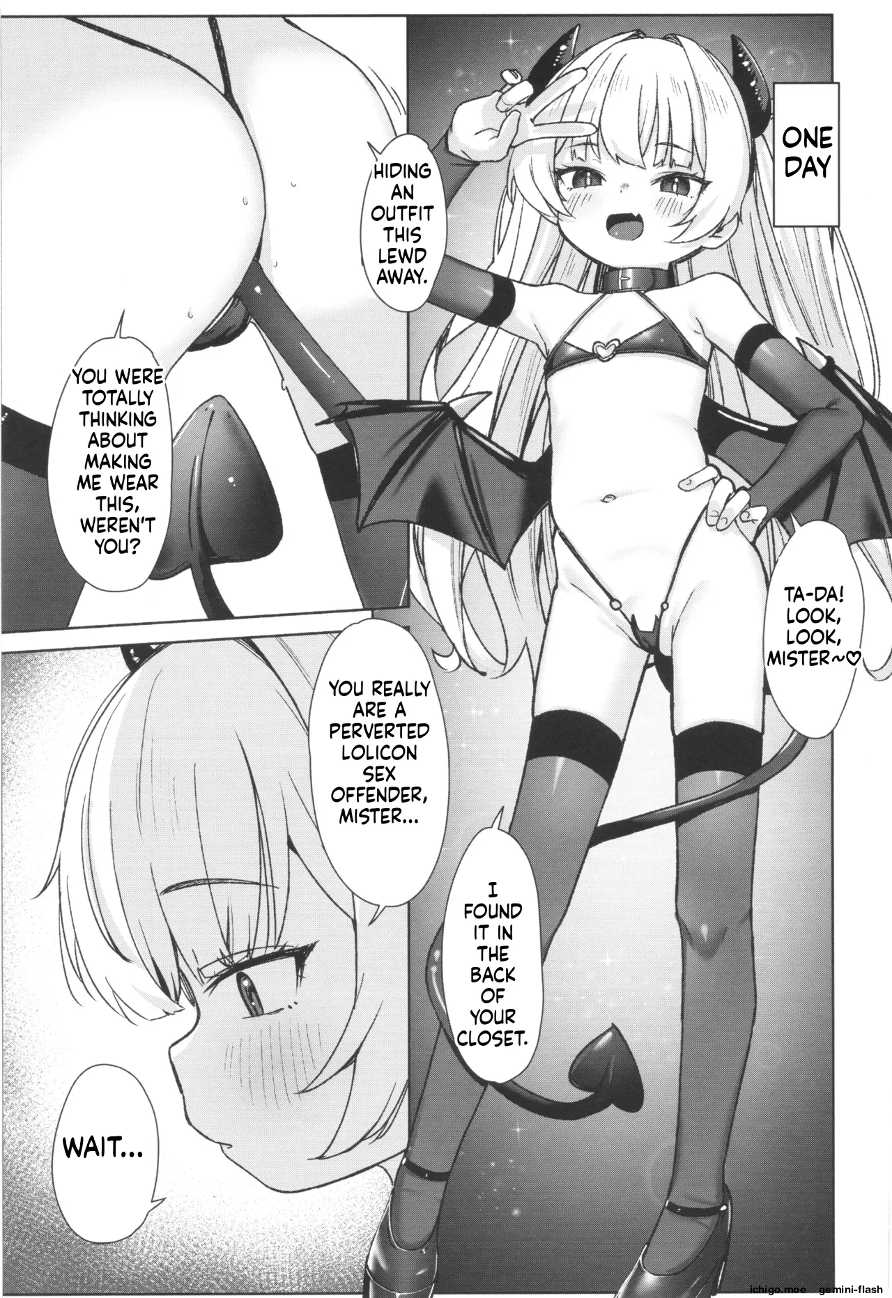 Meikko ga Mesugaki datta node Sekinin motte Wakarasemashita Mesugaki Succubus Toubatsu Hen page 3 full