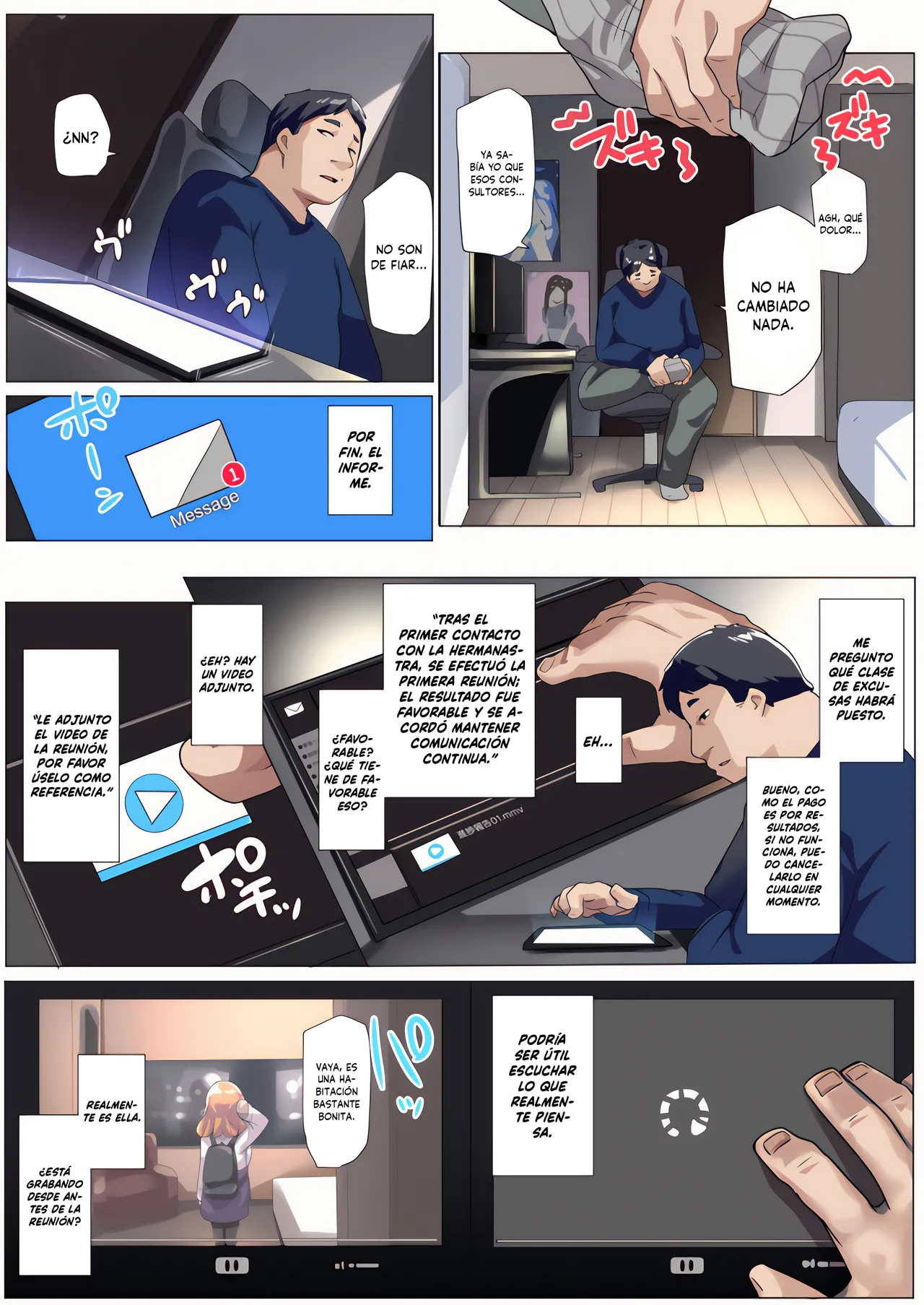 Consultor de Disciplina ~Convertiré a tu Hermanastra en un Onahole~ page 8 full